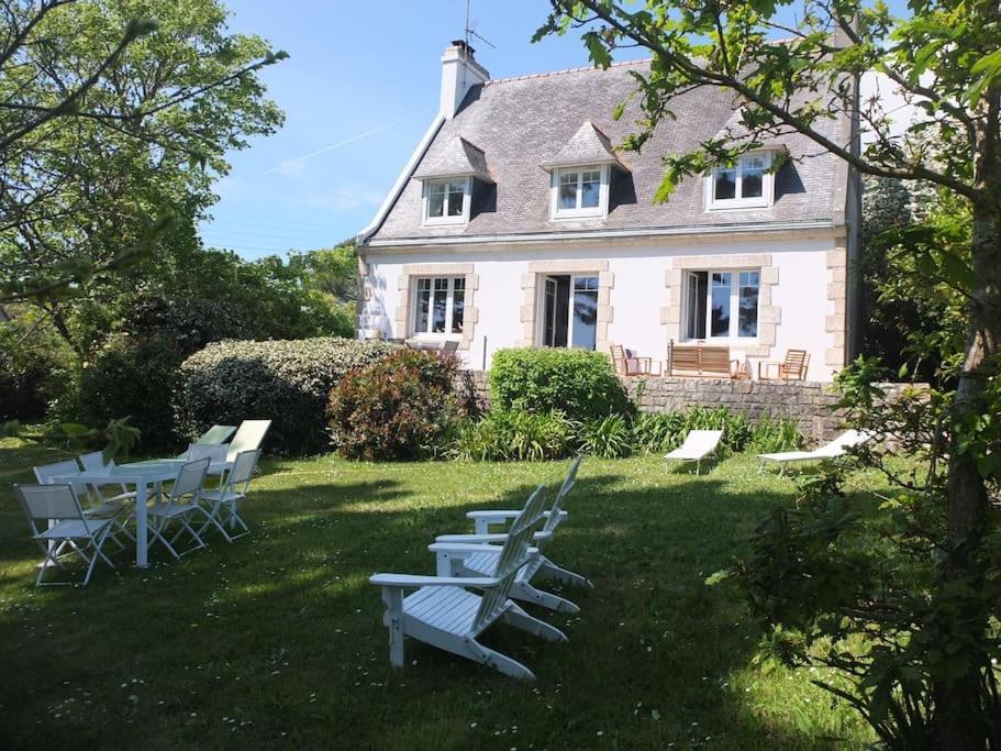 Maison Lumineuse 2Mn Plage Et Village De Morgat Crozon Exteriör bild