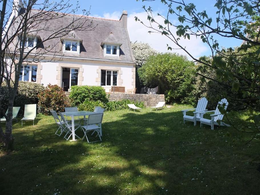 Maison Lumineuse 2Mn Plage Et Village De Morgat Crozon Exteriör bild