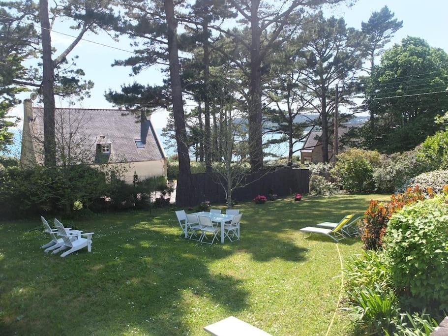Maison Lumineuse 2Mn Plage Et Village De Morgat Crozon Exteriör bild