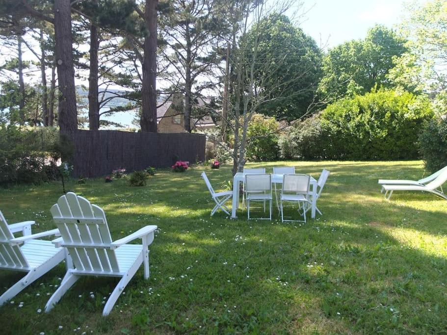 Maison Lumineuse 2Mn Plage Et Village De Morgat Crozon Exteriör bild