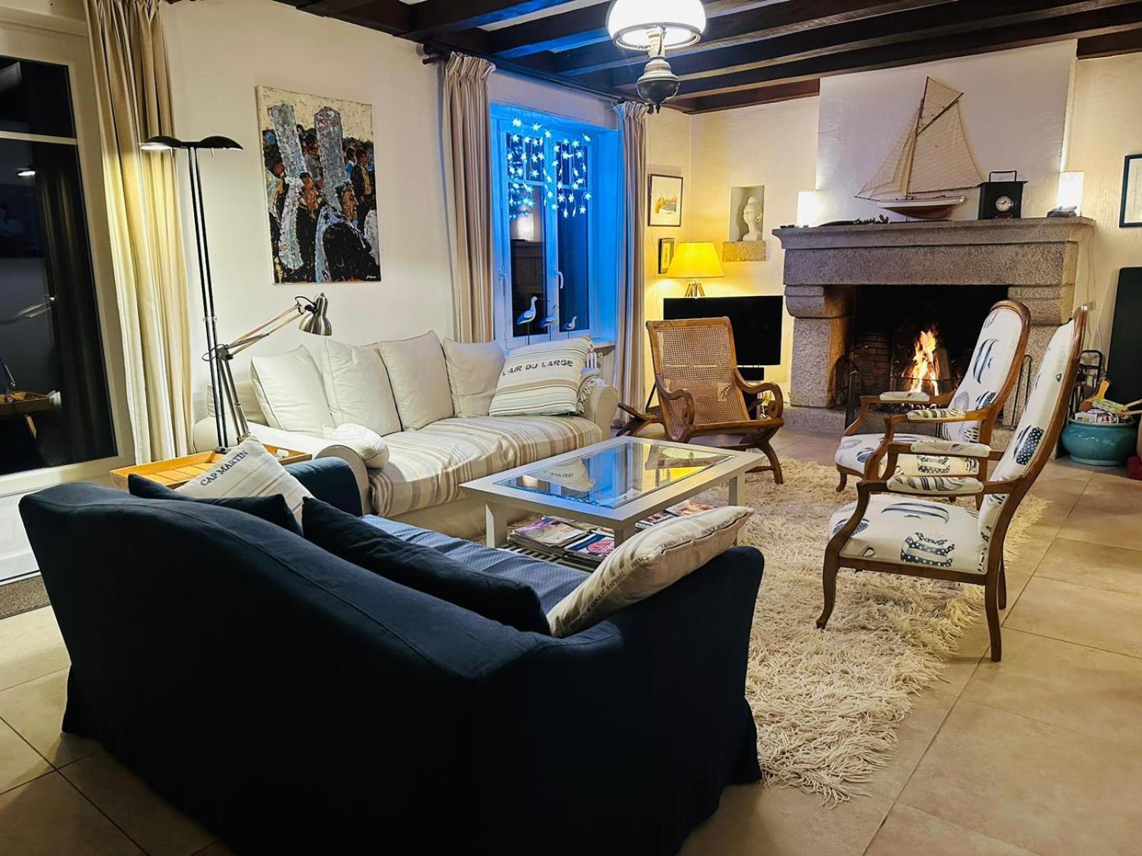 Maison Lumineuse 2Mn Plage Et Village De Morgat Crozon Exteriör bild