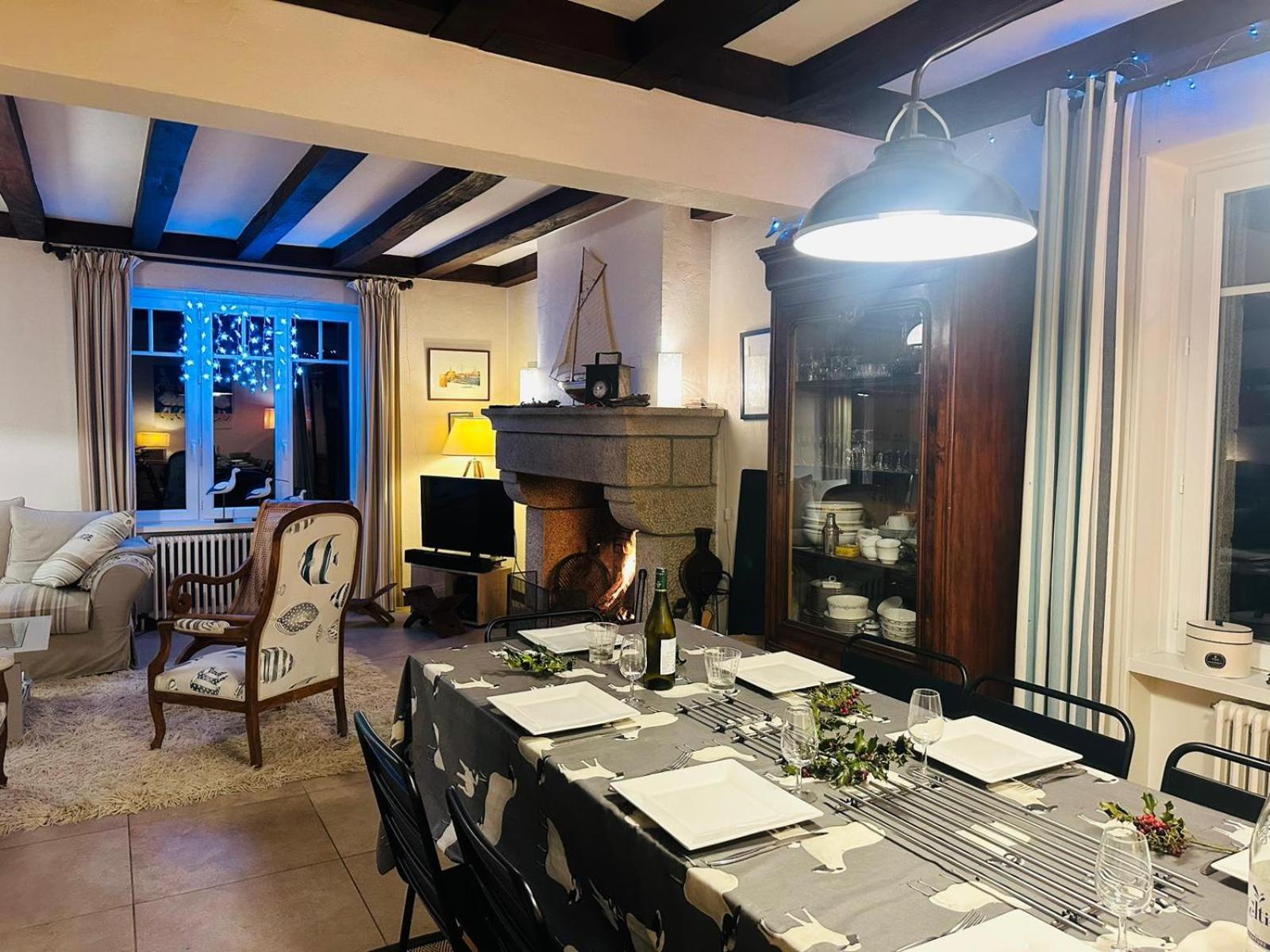 Maison Lumineuse 2Mn Plage Et Village De Morgat Crozon Exteriör bild